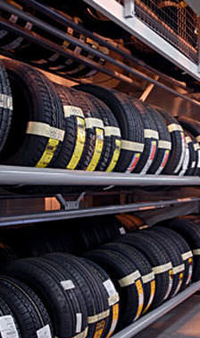 Stockeur rotatif pour pneus - Stanley Vidmar