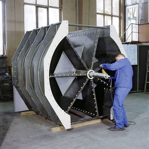 Écluse rotative à usage polyvalent - Ventilatorenfabrik Oelde - pour collecteur de poussière / socle rond