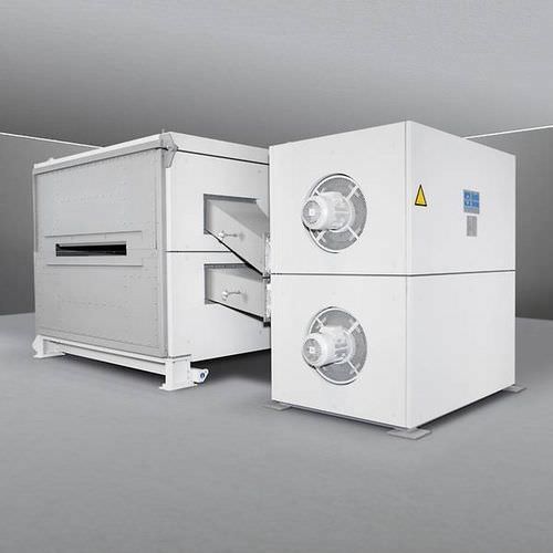 Sécheur à lit fluidisé - Ventilatorenfabrik Oelde - continu / refroidisseur / avec convoyeur à bande