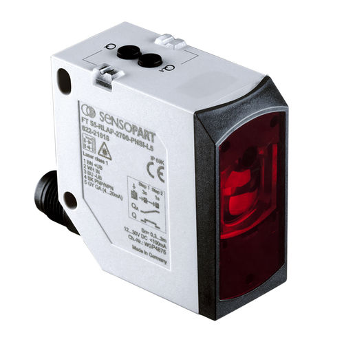 Détecteur photoélectrique laser - FT 55-RLAP(2) - SensoPart Industriesensorik GmbH - lumière rouge / compact
