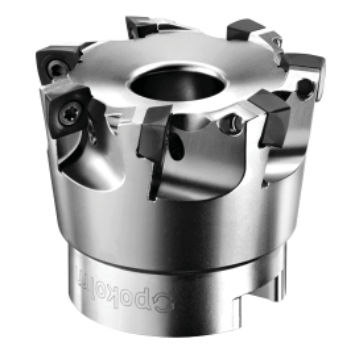 Fraise deux tailles - QUADWORX® L - POKOLM Frästechnik GmbH & Co. KG - à plaquettes indexables / d'ébauche / pour acier