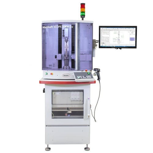 Machine de mesure d'arrondi - MarShaft SCOPE Plus series - MAHR - optique / totalement automatique / d'arbre