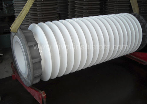 Isolateur électrique en porcelaine - C series  - DALIAN HIVOLT POWER SYSTEM CO.,LTD. - pour appareillage de commutation isolé au SF6