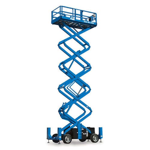 Nacelle élévatrice à ciseaux automotrice - GS-4390 - Genie - diesel / pour chantier / pour terrain difficile