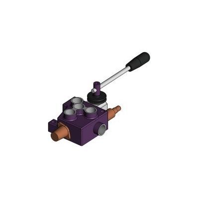 Distributeur hydraulique à tiroir - CI series - CICROSA HIDRAULICA, S.L. - avec actionnement manuel