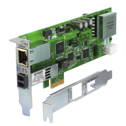 Carte interface réseau PCIe - N-GXE-POE-xx-01 - Nom du compte Lantronix - Ethernet