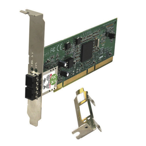 Carte interface réseau Gigabit Ethernet - N-GxX-xC-03 - Nom du compte Lantronix - pour fibre optique