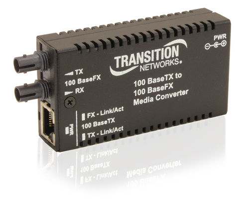 Convertisseur média - M/E-TX-FX-01 Series - Nom du compte Lantronix - Ethernet