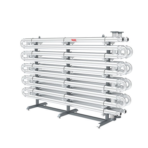 Échangeur de chaleur à double tube - Tanpera - liquide / liquide / pour eaux usées