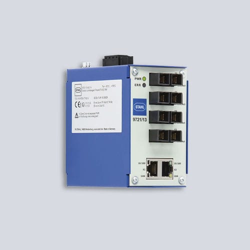 Convertisseur média - 9721/13-11-14 - R. STAHL AG - Ethernet / de fibre optique / monomode-multimode