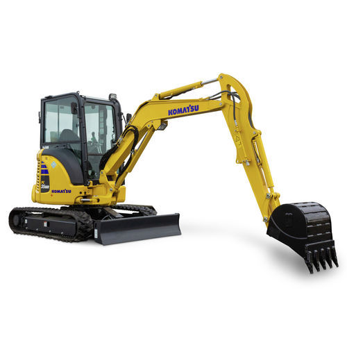 Mini pelle - PC35MR-5 E1 - KOMATSU FORKLIFT - sur chenilles / diesel / compacte