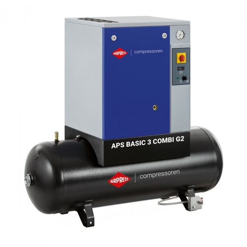 Compresseur à vis - APS 3 Basic G2 Combi  - AIRPRESS - d'air / à moteur électrique / stationnaire