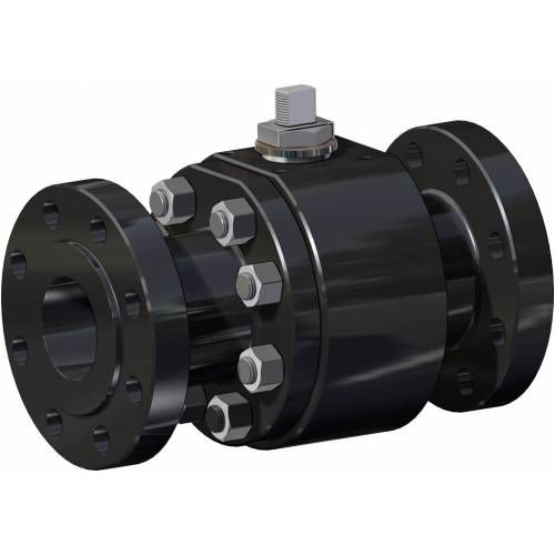 Vanne à boisseau sphérique flottant - THOR - OMAL Spa - à levier / de pétrole / pour gaz