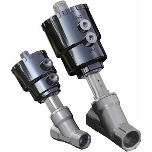 Vanne à piston - Ares-Atena - OMAL Spa - pneumatique / de régulation de pression / pour l'eau