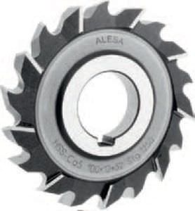 Fraise trois tailles - 3275 - ALESA - monobloc / à rainurer / en acier rapide
