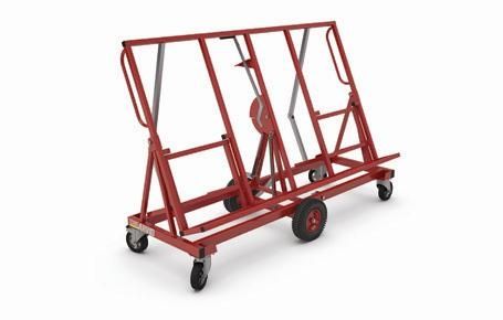 Chariot de transport - max. 900 mm - Aliatool - en métal / porte panneau