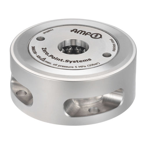 Cylindre de serrage point-zero à poser - 6370AARH series - ANDREAS MAIER GmbH & Co. KG (AMF) - hydraulique / rapide / rond
