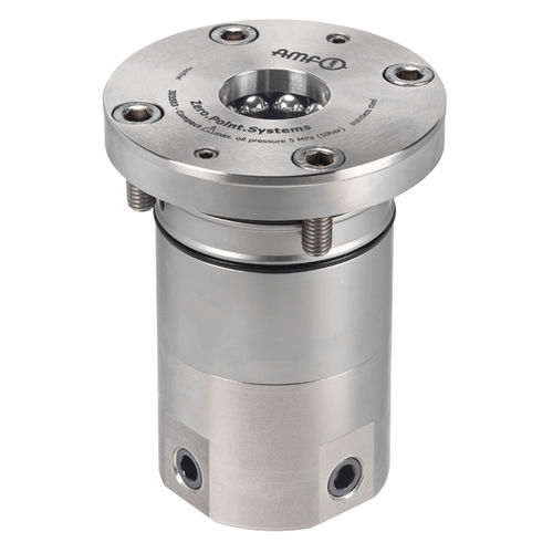 Cylindre de serrage point-zero compact - 6370KARH - ANDREAS MAIER GmbH & Co. KG (AMF) - avec piston / hydraulique / rapide