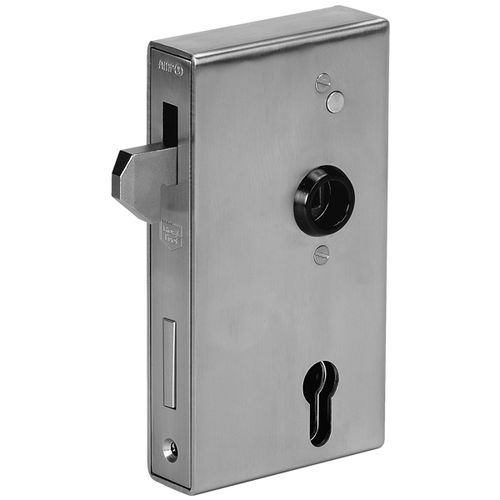 Serrure à pêne - 140SNIG, 142SNIG - ANDREAS MAIER GmbH & Co. KG (AMF) - pour porte coulissante / en acier inoxydable / en zinc