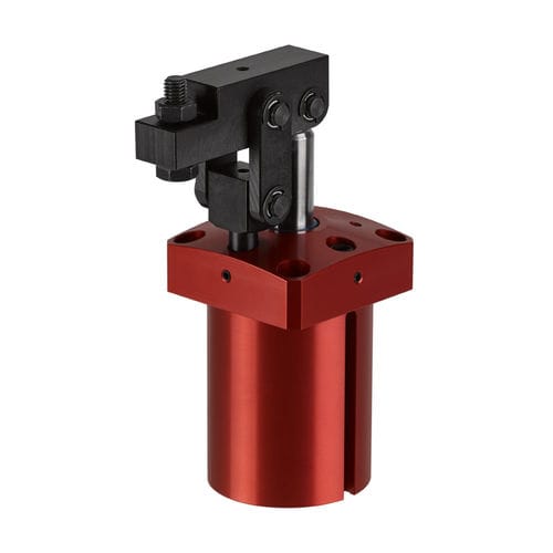 Dispositif de serrage articulé - 6829VA - ANDREAS MAIER GmbH & Co. KG (AMF) - pneumatique / double effet / à bride