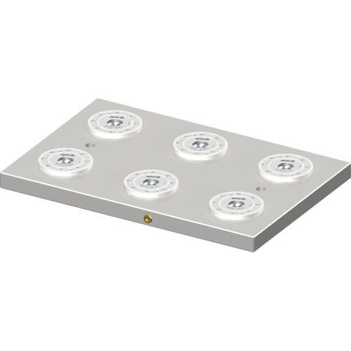 Cylindre de serrage point-zero hydraulique - 424119 - ANDREAS MAIER GmbH & Co. KG (AMF) - à 6 points