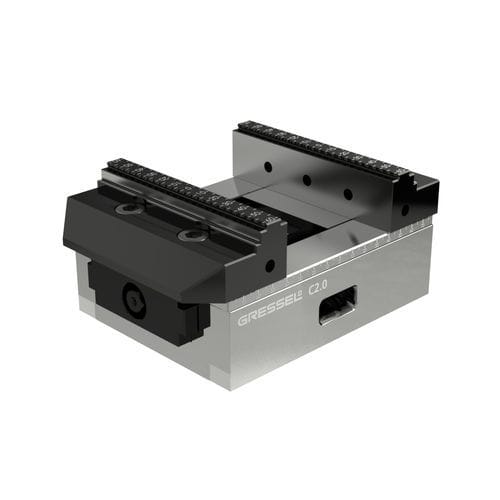 Étau pour machine-outil - C2.0 series - GRESSEL - modulable / de précision / compact