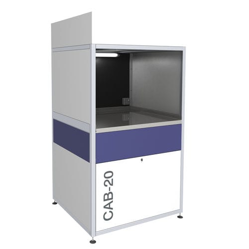 Cabine à air propre - Optimal Technologies - à flux laminaire / en acier inoxydable