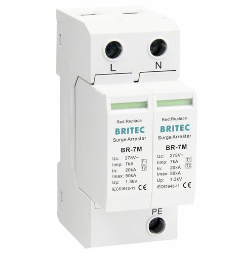 Parafoudre de type 1 - BR-7M 2P series - Britec Electric Co., Ltd - de type 2 / classe I / classe II