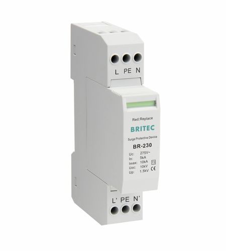 Parafoudre de type 3 - BR-230 series - Britec Electric Co., Ltd - classe II / pour réseau électrique / pour équipement électronique