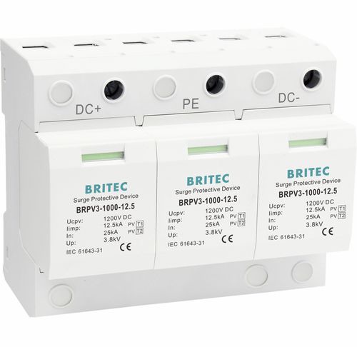Parafoudre de type 1 - BRPV3-1000-12.5 - Britec Electric Co., Ltd - de type 2 / classe I / classe II