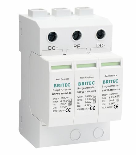 Boitier parafoudre de type 1 - BRPV3-1500-6.25 - Britec Electric Co., Ltd - de type 2 / classe I / classe II