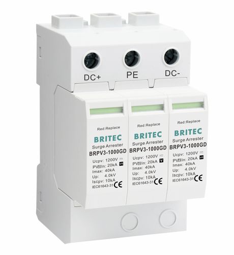 Parafoudre de type 2 - BRPV3-1000GD - Britec Electric Co., Ltd - classe II / d'installation électrique / de télésignalisation