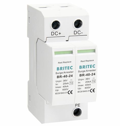 Parafoudre de type 2 - BR-40 24 - Britec Electric Co., Ltd - classe II / pour alimentation continue / pour alimentation électrique