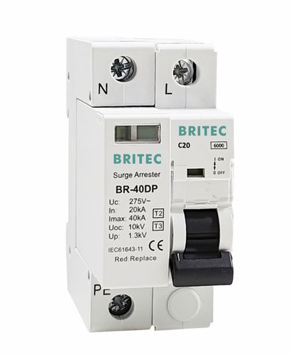 Parafoudre de type 3 - BRCB-15/30/40 - Britec Electric Co., Ltd - classe III / d'installation électrique / de télésignalisation