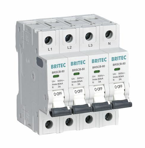 Disjoncteur thermique - BRSCB-80 series - Britec Electric Co., Ltd - pour surcharge / basse tension / AC