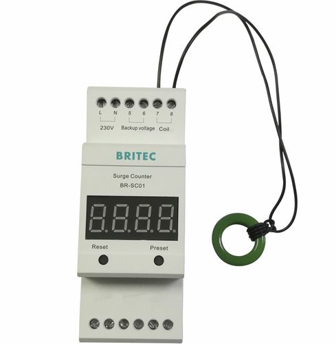 Compteur de courant de surtension - BRSC-01 - Britec Electric Co., Ltd - numérique / RS485 / IP20