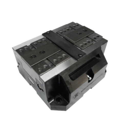 Étau universel - UVH series  - Applied Robotics - hydraulique / à profil plat / auto-centrant
