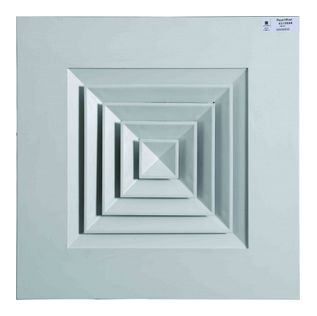 Diffuseur d'air carré - PD4-A1 - Jianpin Air Conditioning Co.,Ltd