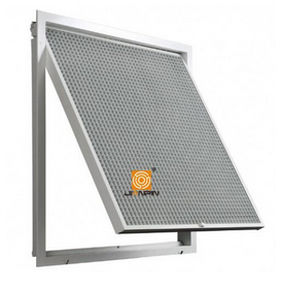 Grille de ventilation en aluminium - ECG-D2 - Jianpin Air Conditioning Co.,Ltd - carrée