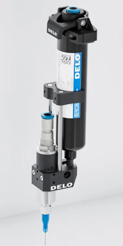 Valve de dosage à pointeau - DELO-DOT RE - DELO Industrial Adhesives - volumétrique / actionneur pneumatique