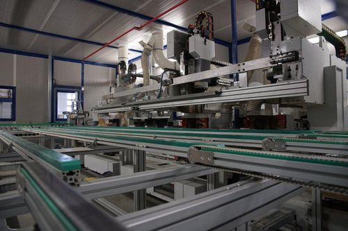 Ligne de production pour profilés en aluminium - STEP - Working Process - pour produits en bois / de fenêtre / automatique