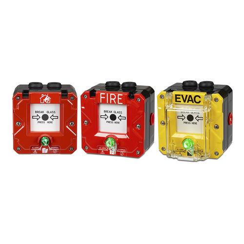 Déclencheur manuel : bouton poussoir ATEX - CP-BG - FEDERAL SIGNAL