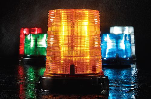 Feu permanent - SPIRE® - FEDERAL SIGNAL - à LED / 24 Vcc / 12 Vcc