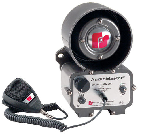 Interphone pour usage intensif - 310-MV-MNC - FEDERAL SIGNAL - audio / mural