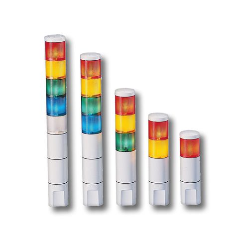 Colonne lumineuse à LED - MSL series - FEDERAL SIGNAL - à éclat / à 2 couleurs / à 3 couleurs