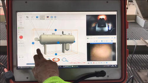 Logiciel de création de jumeaux numériques - 3D LOC - Waygate Technologies - de gestion de performance / de commande / d'inspection