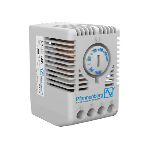 Thermo-hygrostat électronique - FLZ 600 - PFANNENBERG - mécanique / sur rail DIN