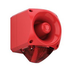 Diffuseur d'alarme sonore avec feu de signalisation - Nexus 105 DC - EDWARDS SIGNALING - IP66