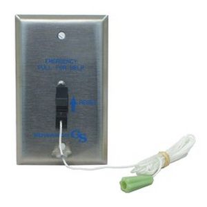 Interrupteur à cordon - CFA 6537  - EDWARDS SIGNALING - bipolaire / en acier inoxydable / électromécanique