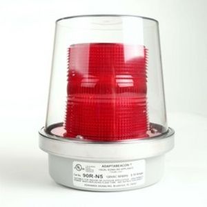 Feu à éclats - 90 series - EDWARDS SIGNALING - à LED / AC / polycarbonate